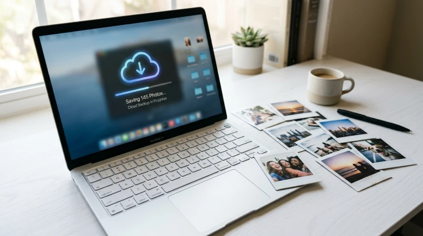 zálohování spomínek