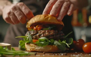 Príprava domáceho burgra