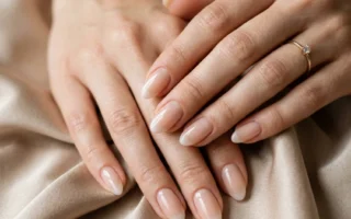 skrytá francúzska manikúra