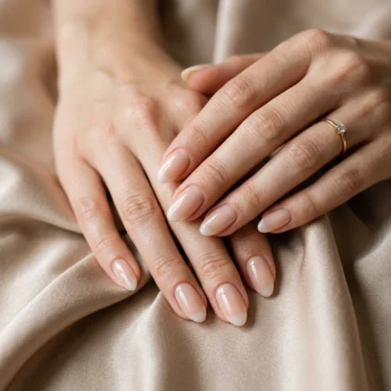 skrytá francúzska manikúra