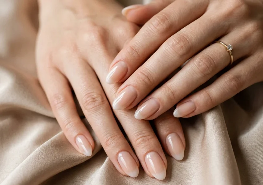 skrytá francúzska manikúra