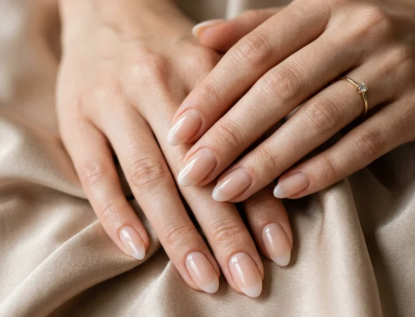 skrytá francúzska manikúra