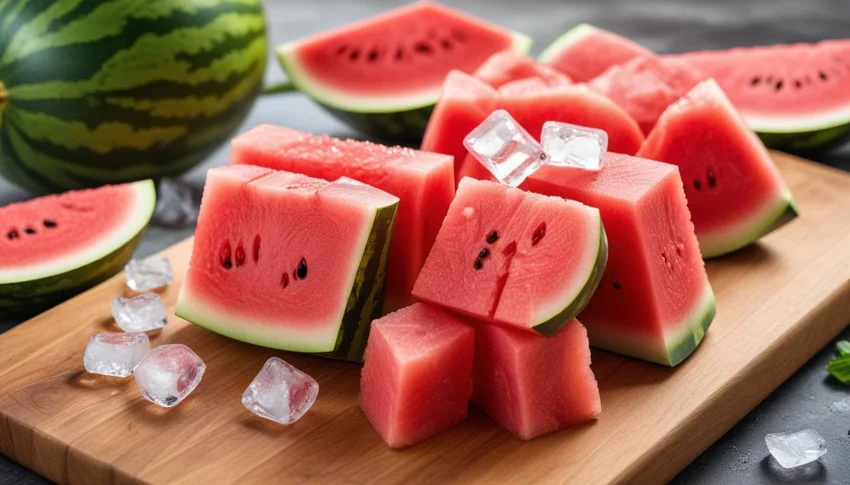 červěný melon